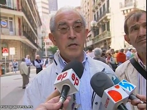 Pensionistas de Álava contra el Gobierno