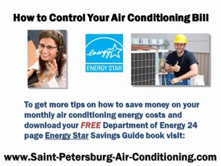 St. Petersburg Air Conditioning Savings Tip 1