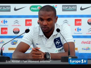 Abidal : "un moment énorme"
