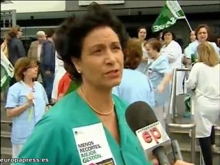 Lo médicos 'se paran' contra los recortes