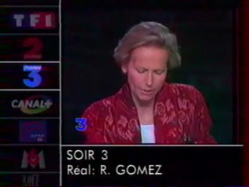 Le zapping Extrait De l'emission Télé Dimanche Février 1994 Canal+