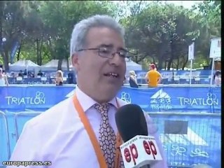 2.000 personas en el triatlón de Madrid