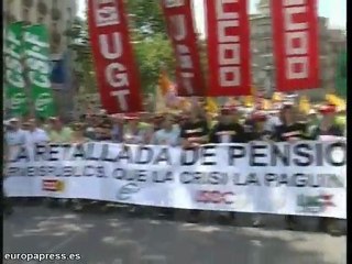 Gran seguimiento de la huelga en Barcelona