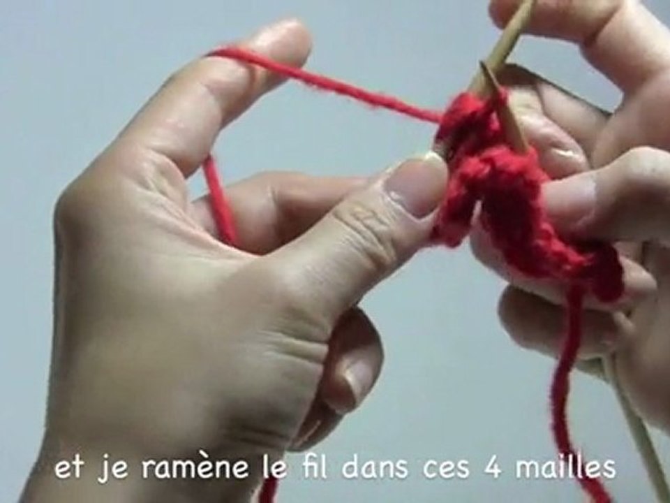 De fil en aiguille 13 - Tricoter 4 mailles ensemble