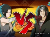 Naruto Shippuden Ultimate Ninja Storm 2 Sasuke vs itachi combat de boss