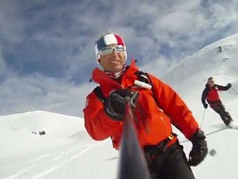 Free ride rando Courchevel Guides haute montagne