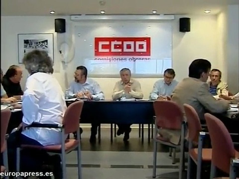 CC.OO trata la posible huelga general
