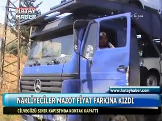 nakliyeciler mazot fiyat farkına kızdı