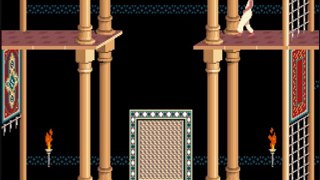 Prince of persia level 6 (1989 DOS) Walktrough/guide vidéo