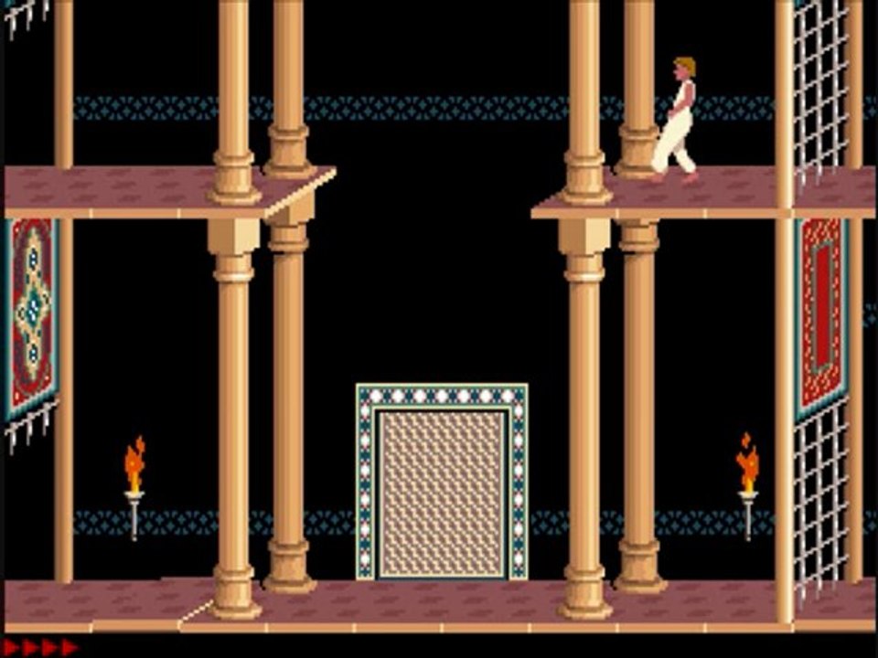 Prince of persia level 6 (1989 DOS) Walktrough/guide vidéo