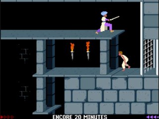 Prince of persia level 8 (1989 DOS) Walktrough/guide vidéo
