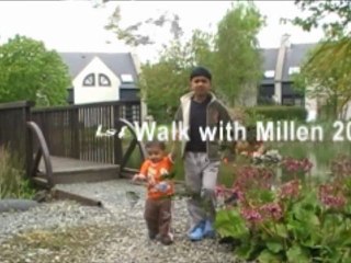 Patrick's First Walk with Millen (2009)