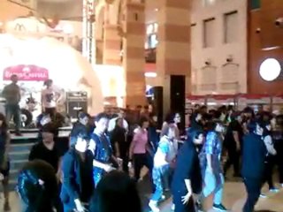 sorry sorry flasmob indonesian elf