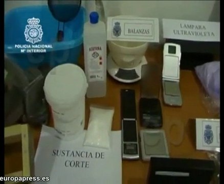 Desmantelan una red de tráfico de drogas