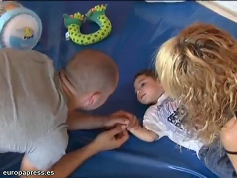 Ayuda para su hijo, que sufre parálisis cerebral
