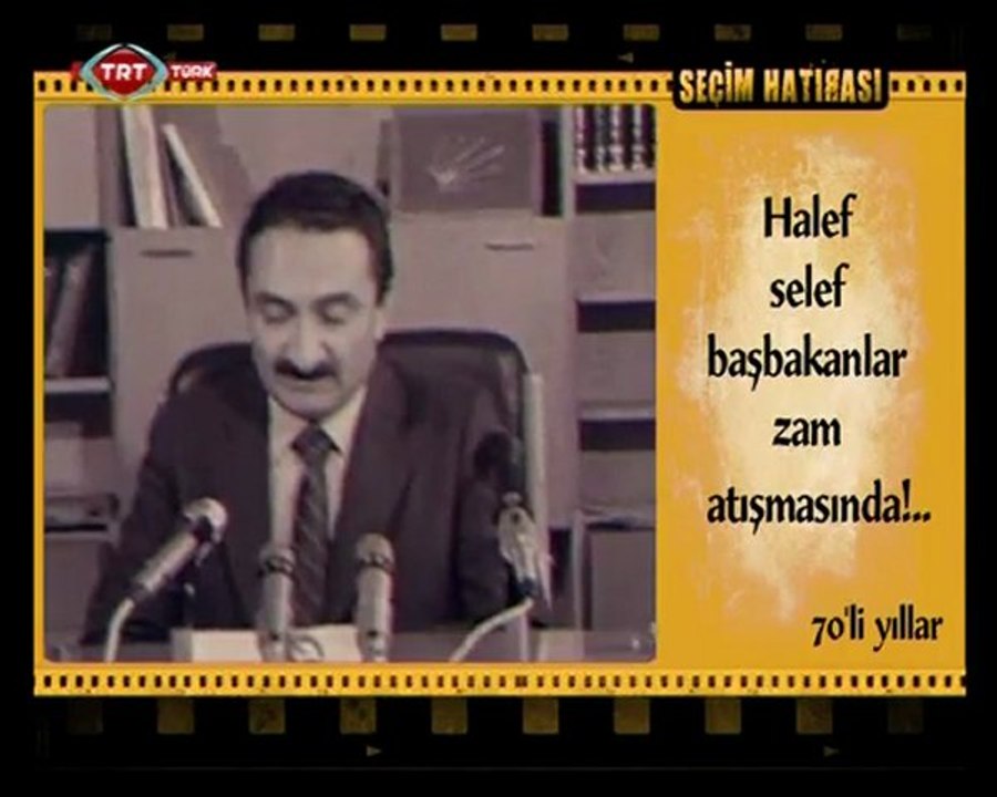 Başbakanların Zam Atişmasi 1970