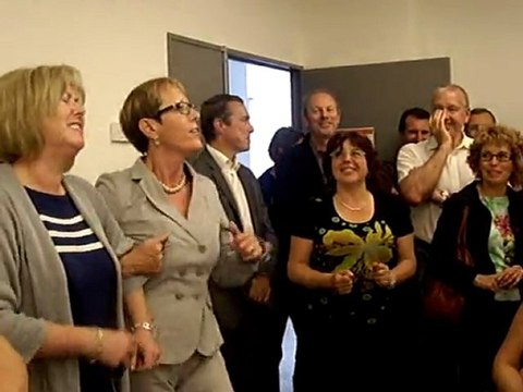 Jacqueline PIRROTTINA départ en TPS le 3 mai 2011