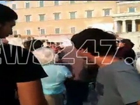 9η ημερα αγανακτισμένοι Σύνταγμα