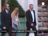 Siyaset sahnesinde bir komedyen