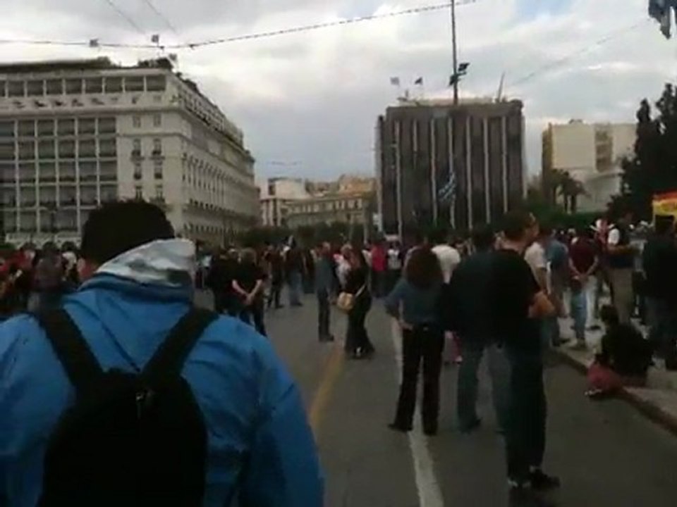 9η μέρα αγανακτισμένων σύνταγμα 21:00
