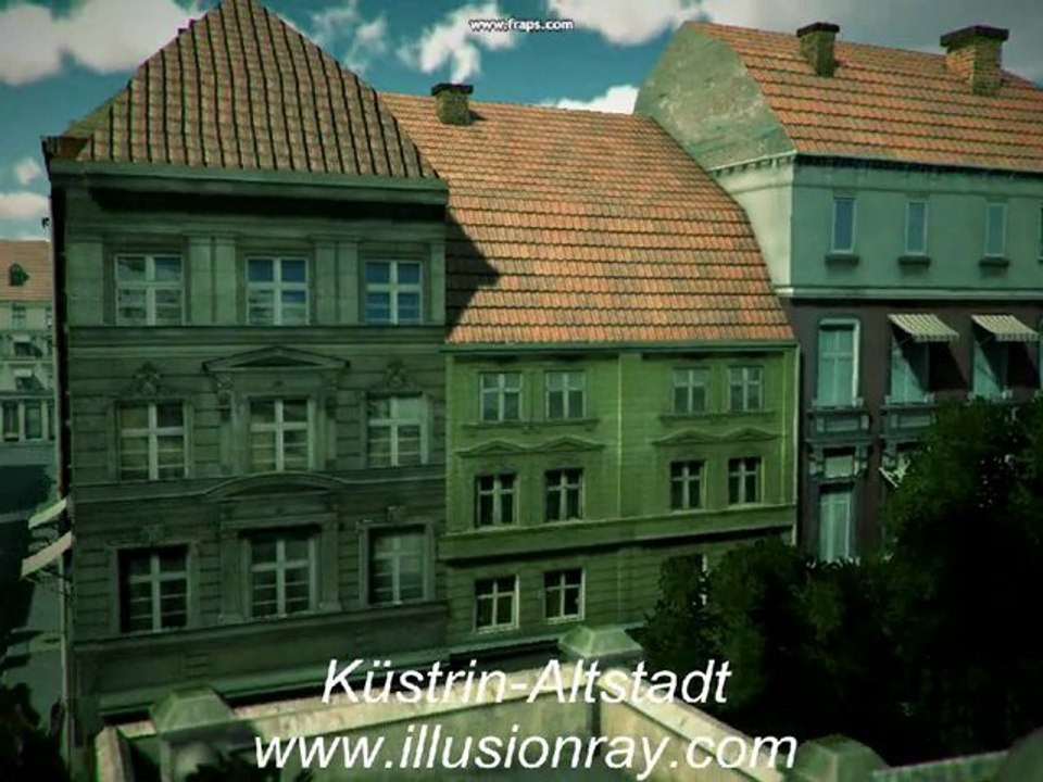 Rekonstrukcja 3D Kostrzyna nad Odrą