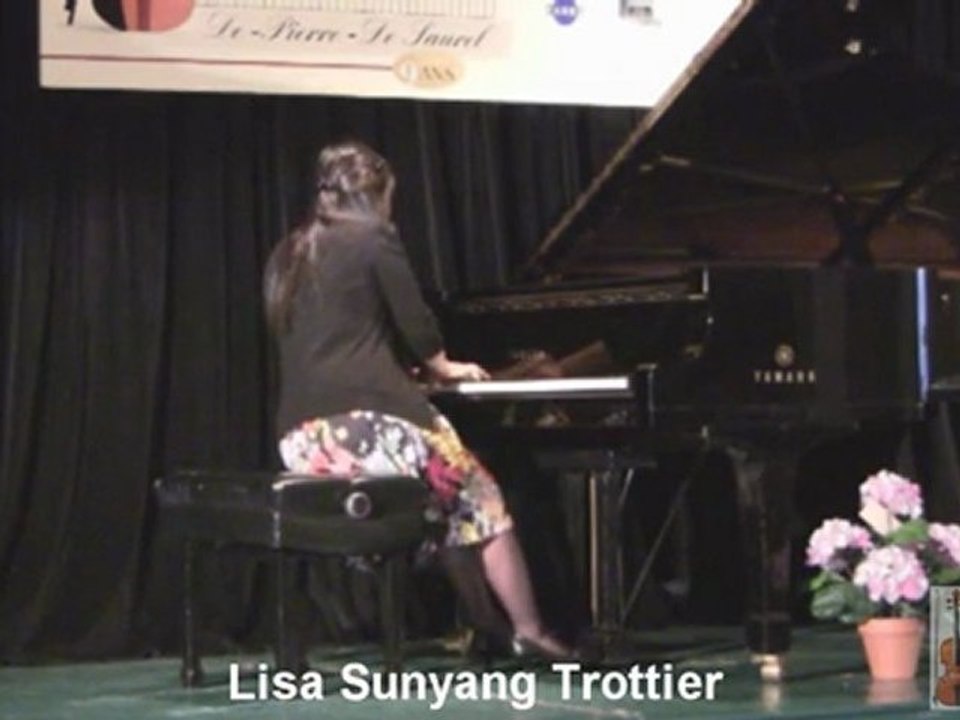 FMCPS 2011 Lisa Sunyang Trottier - Sonate no. 22 op.54 - Festival de Musique Classique de Pierre de Saurel