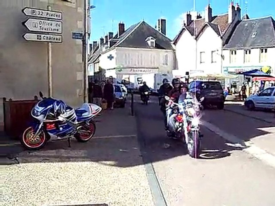 Balade du moto club "les gaz-part" 2011