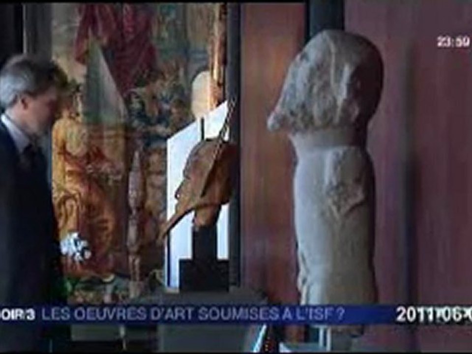 ISF les spéculateurs d'oeuvres d'arts protestent