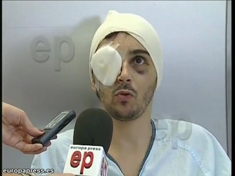 Joven pierde un ojo tras carga policial