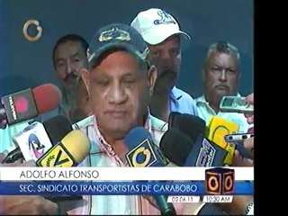 Paro nacional de transportistas