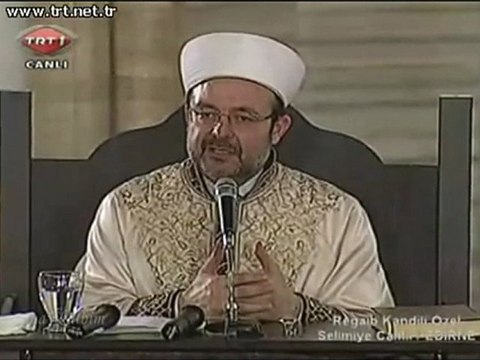 2 Prof.Dr.M.Görmez Regaip kandili Selimiye 2011