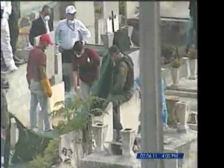 Exhumado cuerpo de recluso muerto en calabozo del CICPC