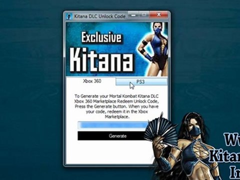 Get Free Mortal Kombat 9 Kitana Classic Outfit And Fatality DLC