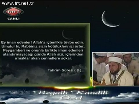 5 İshak Daniş Duhan Tahrim süresi Regaip kandili Selimiye 2011