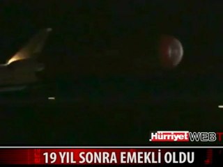 SON UÇUŞ BÖYLE GÖRÜNTÜLENDİ