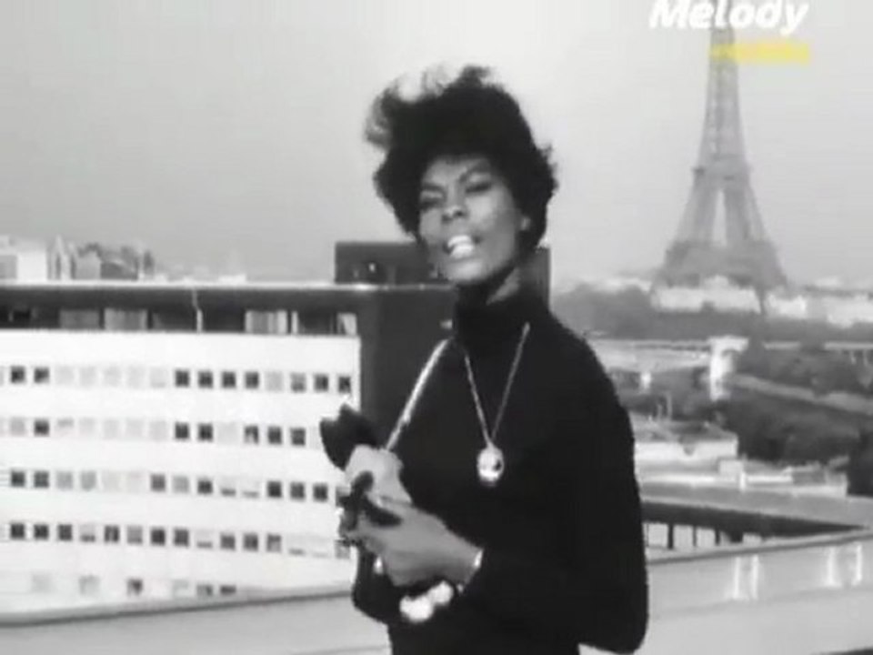 "Walk on by" Dionne Warwick, FrenchTV in Paris (12/10/1964)‏