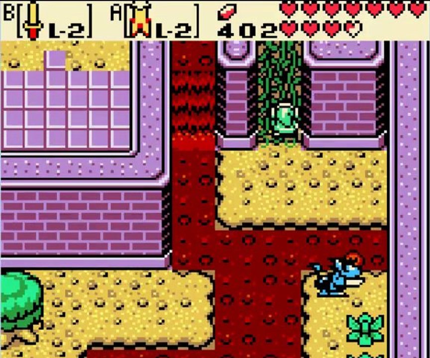 Oracle of Seasons [15] Donjon Epée et écu