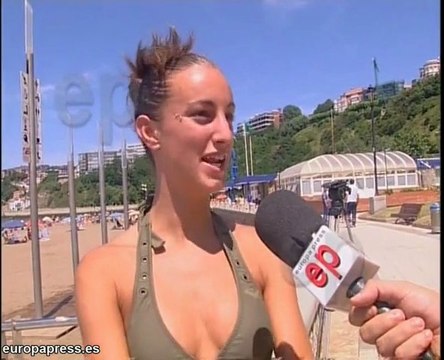 Bilbao amanece con altas temperaturas