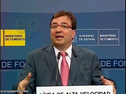 Vara defiende los avances de la alta velocidad