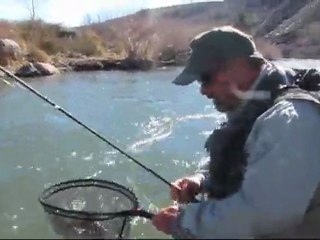 Hendrix Outdoors - Catching a Rainbow Trout on the Truckee River