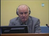 Mladic devant le Tribunal Pénal International