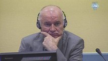 Ratko Mladić przed haskim trybunałem