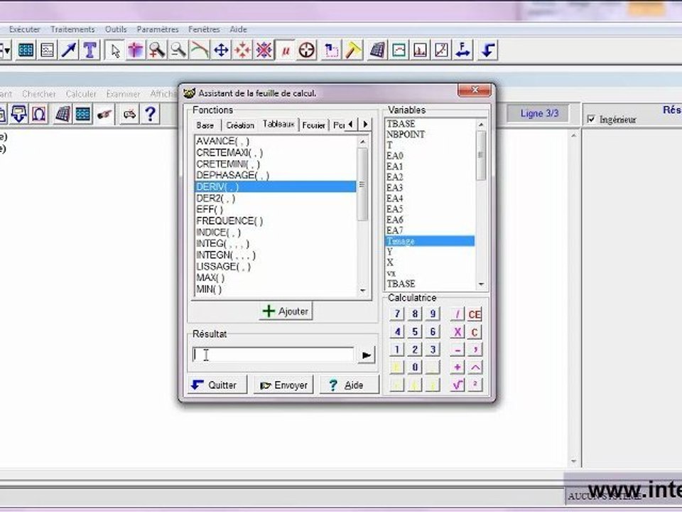 synchronie sequence 4 mode calcul