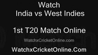 here you can watch full T20 matches match between India Vs West Indies