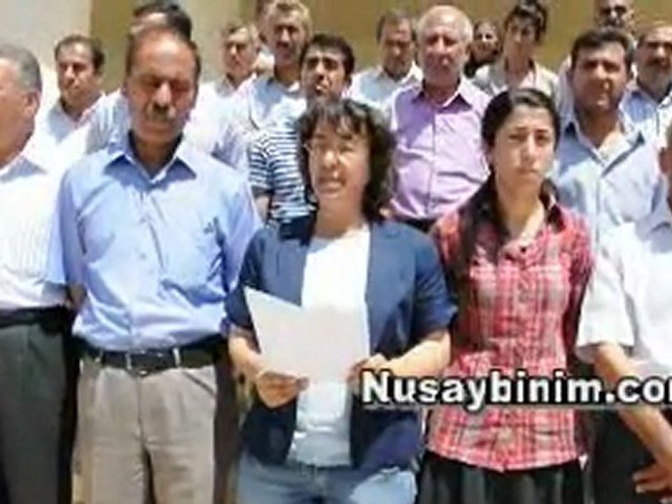 Nusaybin Demokratik Özerklik ilanına katılım