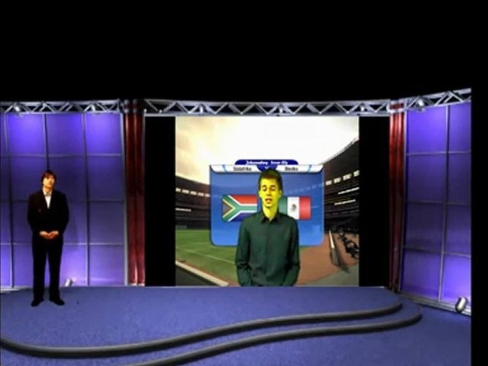 Franny WM 2010- Live Interview vor der ersten Partie