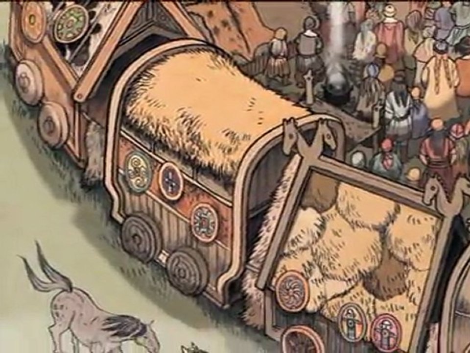 LA SAGA DE WOTILA : la BANDE ANNONCE (tome 1 : LE JOUR DU PRINCE CORNU / Chicault - Pauvert - Editions Delcourt)