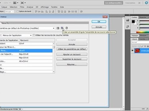 Adobe Photoshop CS5 : Des raccourcis claviers pour les filtres les plus récurrents