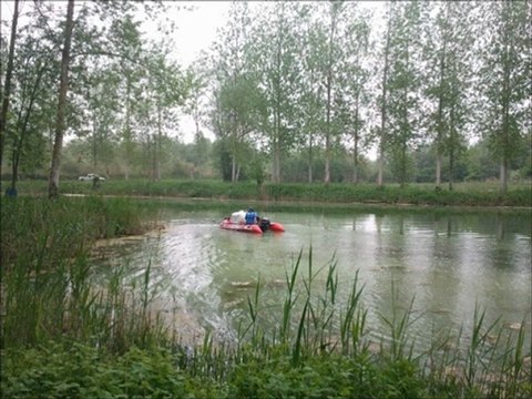 Entretien d'etangs, désenvasement, epandage d'un produit 100% naturel, curage