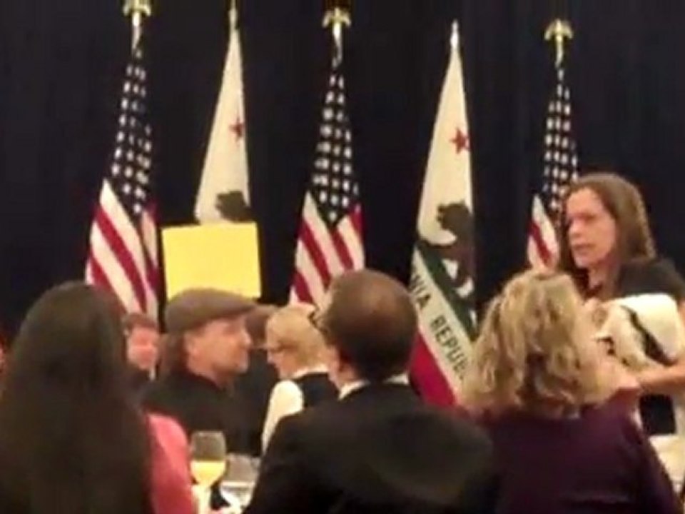 President Obama heckled at S.F. fundraiser